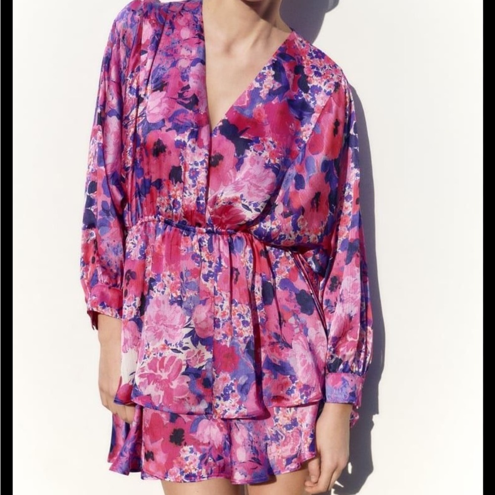 Zara Floral Print Dress